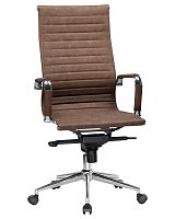 Офисное кресло для руководителей DOBRIN CLARK (коричневый лофт №320)