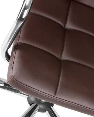 Офисное кресло для персонала DOBRIN TERRY (коричневый) фото 7