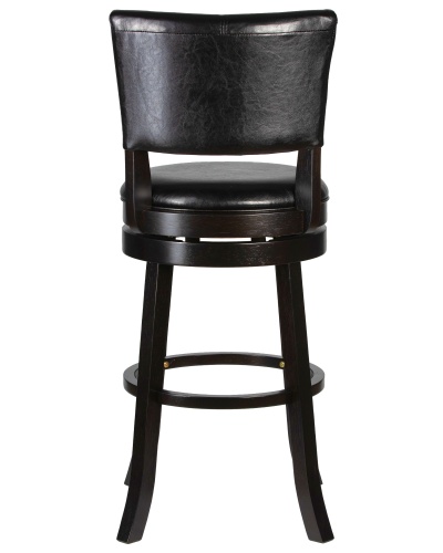 Вращающийся полубарный стул DOBRIN JOHN COUNTER (капучино, черный) фото 5