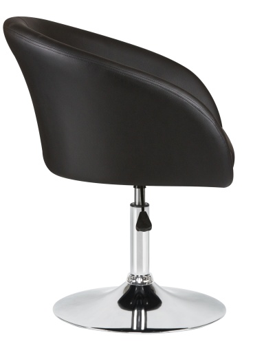 Кресло дизайнерское DOBRIN EDISON (чёрный) фото 3