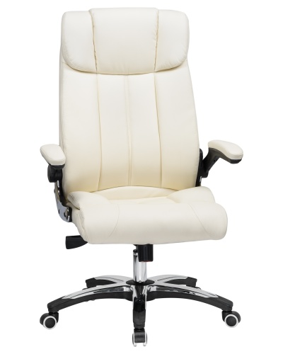 Офисное кресло для руководителей DOBRIN RONALD (кремовый)